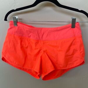 lululemon speed shorts